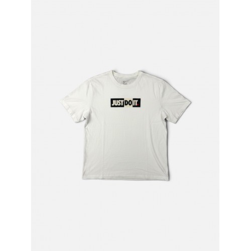 Nike Just Do It Γυναικείο Graphic T-Shirt Λευκό